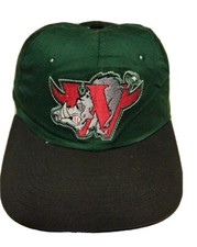 VTG WINSTON SALEM WARTHOGS Promo lifesavers candy  MINOR LEAGUE BASEBALL CAP Hat