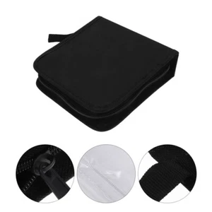 Compact Storage Disk Organizer CD Bag Travel Case Holder Thin Portable Dvd - Afbeelding 1 van 12