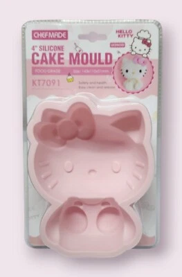 Hello Kitty Silikonbackform 14 cm Kuchenform Backform Silikon KT7091 Kuchen Form - Bild 1 von 2