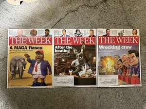 3 The Week Magazine Lot October 4 November 22 29 2024 MAGA Donald Trump - Picture 1 of 1