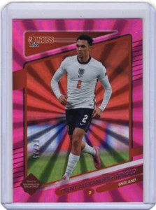 2021 Donruss Road World Cup Trent Alexander-Arnold Holo Pink Laser 04/25 - Picture 1 of 2