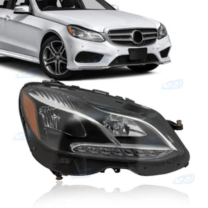 Full LED Headlight For 2014-2016 Mercedes-Benz E-Class W212 Right Passenger - Picture 1 of 11