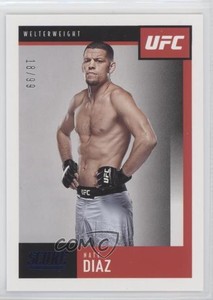 2021 Panini Chronicles UFC Score Blue /99 Nate Diaz #95