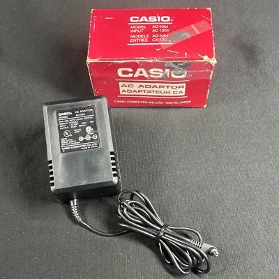 CASIO AD-K64 AC Adapter Power Supply 120V AC IN 6V DC Out. Japan - Image 1 of 4
