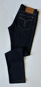 Versace Mens Eco Stretch Denim Dark Blue Jeans 40 US 1011693 NWT $675 - Picture 1 of 13