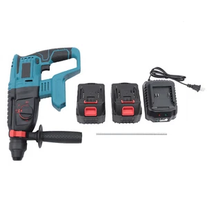 68V Electric Rotary Demolition Jack Hammer Cordless Hammer Drill +2 Battery - Picture 1 of 12