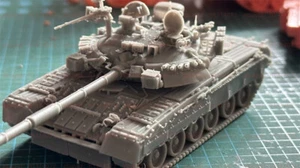 3d Printed Kit 1/72 T-80u Main Battle Tank (modernized Version) Unpainted Kit - Picture 1 of 7