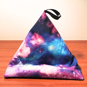 GALAXY - Phone, Book, Kindle, Tablet Pillow Stand, Pyramid Beanbag, Mini Beanbag - Picture 1 of 7