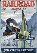 Railroad Magazine December, 1945 VG 120815jhe2