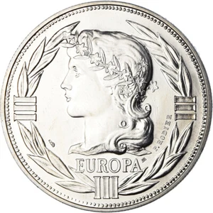 [#186827] Frankreich, Medaille, Ecu Europa, Marianne, Politik, 1985, Rodier, MS(65-70) - Bild 1 von 2