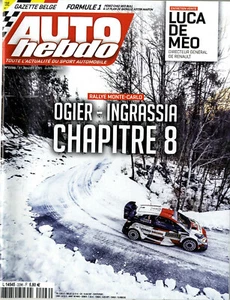 AUTO HEBDO Nr. 2296 27.01.2021 MONTECARLO LUCA DI MEO - Bild 1 von 1