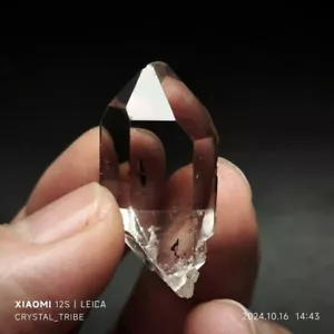 10g AAAA Natural Herkimer Diamond Crystal Quartz Double Terminating Healing 4952 - Picture 1 of 19