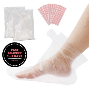 Forros de baño de parafina para pies, 200 unidades de cubiertas de plástico para - Imagen 1 de 7
