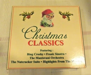 Christmas Classics 3 CD Set - Bing Crosby, Frank Sinatra, The Messiah, Mantovani - Picture 1 of 12
