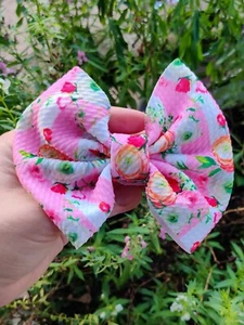 Girl's Hair bows | Handmade | New Never Worn | 5-Inches | Multicolored  - Picture 1 of 1
