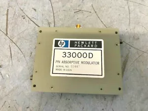 Atenuador variable HP Hewlett Packard Pin Absorptive Modular 33000D - Imagen 1 de 7