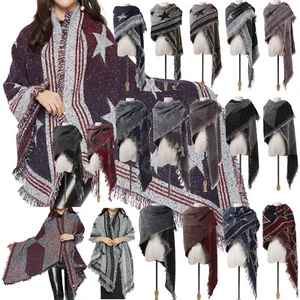 GOGO XXL Lang Tuch Schal leichte Kuschlige Scarf warme Poncho Oversize 195x70cm - Bild 1 von 42