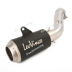 For BMW C650 Sport 2016-2020 Slip On Exhaust System Mid Link Pipe 51mm Mufflers - Picture 1 of 9