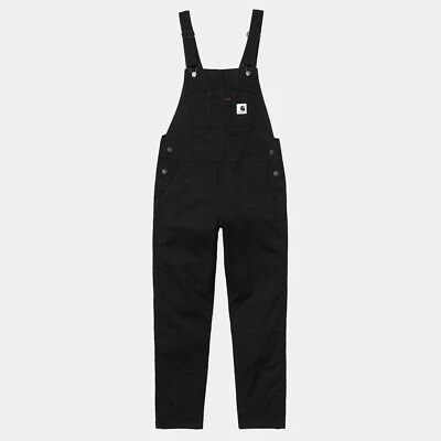 ✭ CARHARTT ✭ HUDSON OVERALL ✭ LATZHOSE ✭ BLACK STRETCH CANVAS ✭ S ✭ wie NEU ✭   - Bild 1 von 4