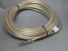 6-8 mm / 34m Kabel Einziehilfe Einzughilfe Einziehband Einzieher  Stahlseil .
