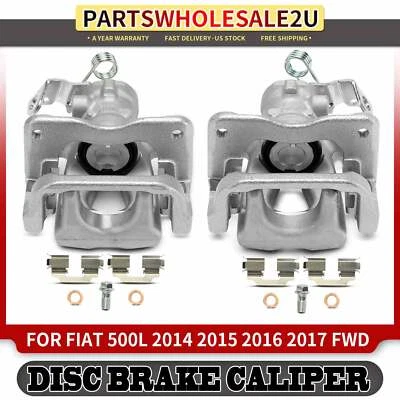 Pinza de freno de disco trasera con soporte para Fiat 500L 2014 2015-2017 tracción delantera 68211491AA Foto 1 de 4