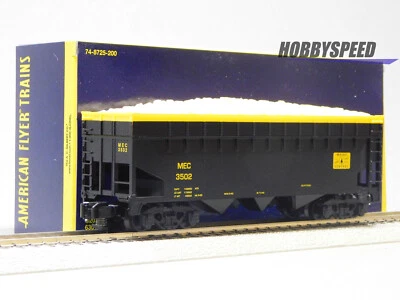 LIONEL AMERICAN FLYER MAINE CENTRAL WOOD CHIP HOPPER #3502 S GAUGE 2219271 NEW - Image 1 of 4
