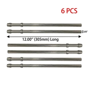 6Pcs Double Headers Straight Wire Universal Exhaust Hanger 3/8'' T304 Stainless - Picture 1 of 9