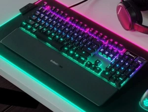 SteelSeries Apex 5 Mechanical Gaming Keyboard, Blue (Clicky) - Picture 1 of 1