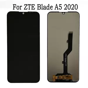 Black LCD Display Screen Touch Digitizer Assembly For ZTE Blade A5 2020 6.09" - Picture 1 of 2