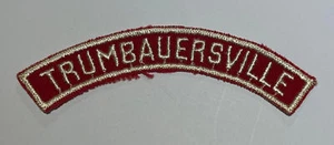 Trumbauersville Tira Comunitaria Roja y Blanca RWS Boy Scout TK8 - Imagen 1 de 1