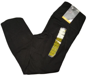 Leggings Traforati Everyday Member Mark Everyday Nero Fuliggine Taglia Media Nuovi con etichette - Foto 1 di 3