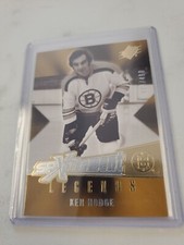 2005-06 KEN HODGE SPXCITEMENT HOCKEY LEGENDS CARD BOSTON BRUINS  423/499.