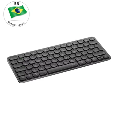 Rapoo E9050L Wireless Keyboard Bluetooth 2.4G Multi Device 4 Devices Quiet Keys - Image 1 of 4