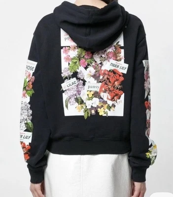 Sudadera con Capucha Floral Off White Virgil Abloh Talla XS/Pequeña INMACULADA Foto 1 de 4