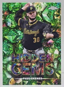 2025 Bowman Chrome Hidden Gems PAUL SKENES SSP #HG-32 Pirates - Case Hit - Bild 1 von 2