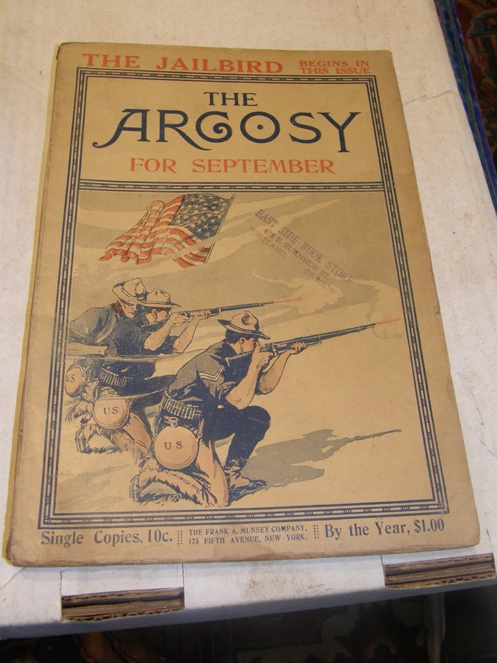 The Argosy magazine September 1908 The Jailbird Foto 1 de 4