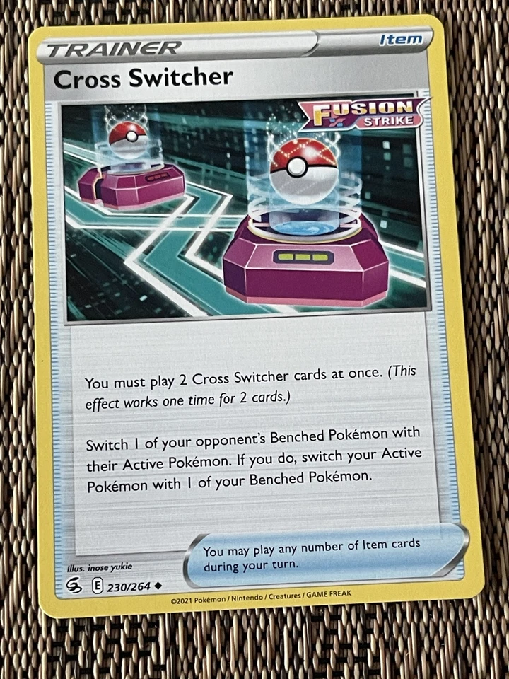 Cross Switcher Uncommon SWSH08: Fusion Strike 230/264 LP/NM - Image 1 of 1