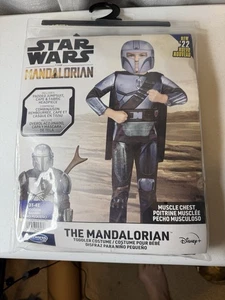 Disfraz de Halloween Star Wars The Mandalorian Talla 3T-4T Totalmente Nuevo - Imagen 1 de 7