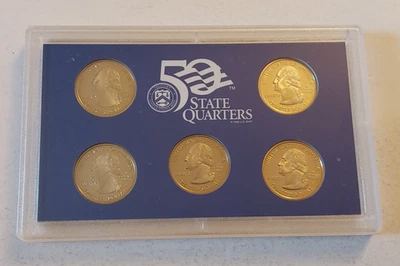 2003-S United States Mint 50 State Quarters Proof Set With COA - Image 1 of 4