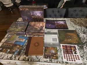 Lot Myth 2.0 Board Game & Expansions Megacon Games FACTORY SEALED - Picture 1 of 23