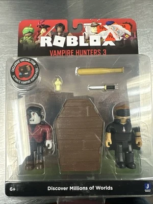 Mini figuras de acción ROBLOX CAZADORES DE VAMPIROS 3, selladas de fábrica nuevas Foto 1 de 3