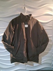 Ashworth Golf Weather Wind Resistant Water Repellent Black Zip Jacket Size XL - Picture 1 of 5