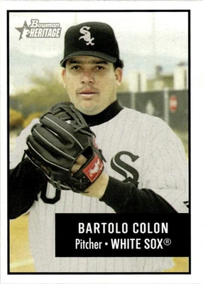 2003 Bowman Heritage #107 Bartolo Colon - Image 1 of 2