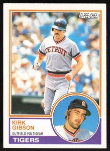 1983 O-Pee-Chee #321 Kirk Gibson - FREE SHIP - Picture 1 of 2
