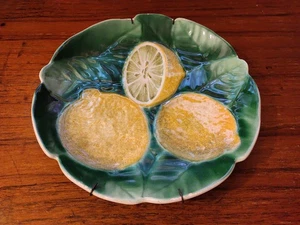 Plato de limón de cerámica original Ed Langbein de colección. - Imagen 1 de 9