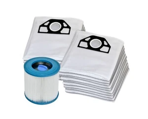 5-20 Staubsaugerbeutel + Filter für Kärcher 6.959-130 WD3 WD 3 MV3 MV 3 - Bild 1 von 7