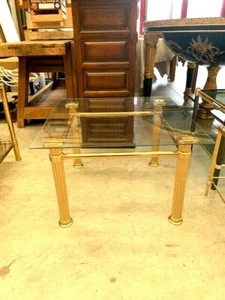 Vintage tavolino in alluminio - Picture 1 of 1