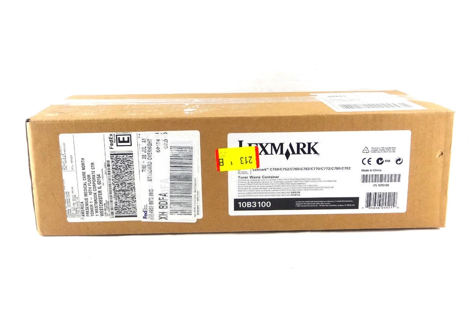 Contenedor de residuos de tóner original Lexmark 10B3100 C750 C752 C760 C762 C770 C772 Foto 1 de 1