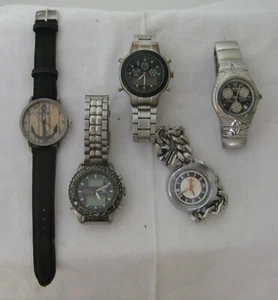 Armbanduhren BREITLING PLATINO EC usw. Konvolut 5 Stück Nr. 1-05 NICHT GETESTET - Bild 1 von 24