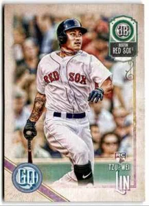 2018 Topps Gypsy Queen Tzu-Wei Lin Boston Red Sox #171 - Picture 1 of 2